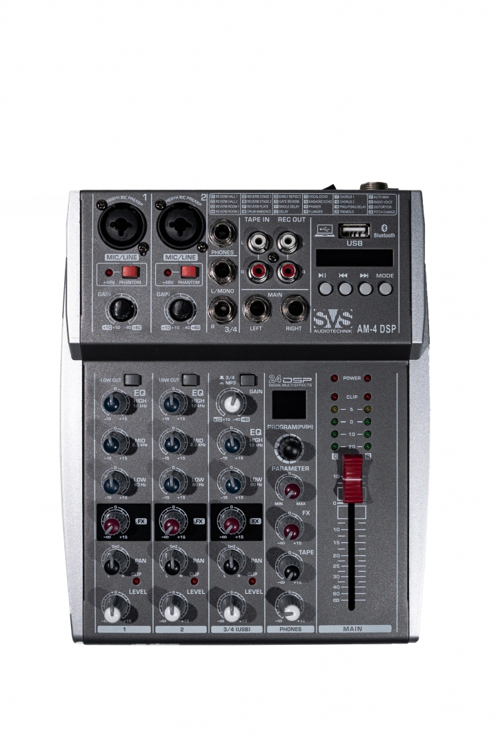 SVS Audiotechnik mixers AM-4 DSP Аналоговый микшерный пульт, 4-канала в Минеральных Водах