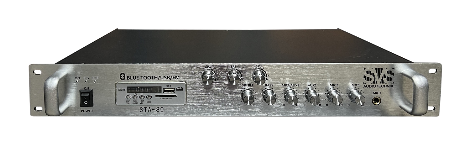 SVS Audiotechnik STA-80 Микшер-усилитель для систем Public Address в Минеральных Водах