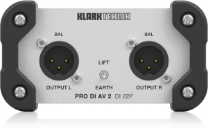 Klark Teknik DI 22P пассивный стерео директ-бокс в Минеральных Водах
