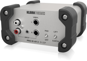 Klark Teknik DI 22P пассивный стерео директ-бокс в Минеральных Водах